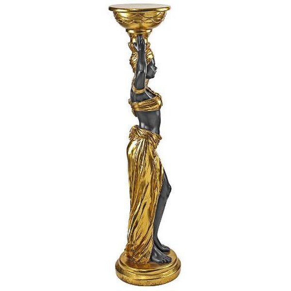Column Water Maiden Pedestal French Revival Plinth architectural headdress